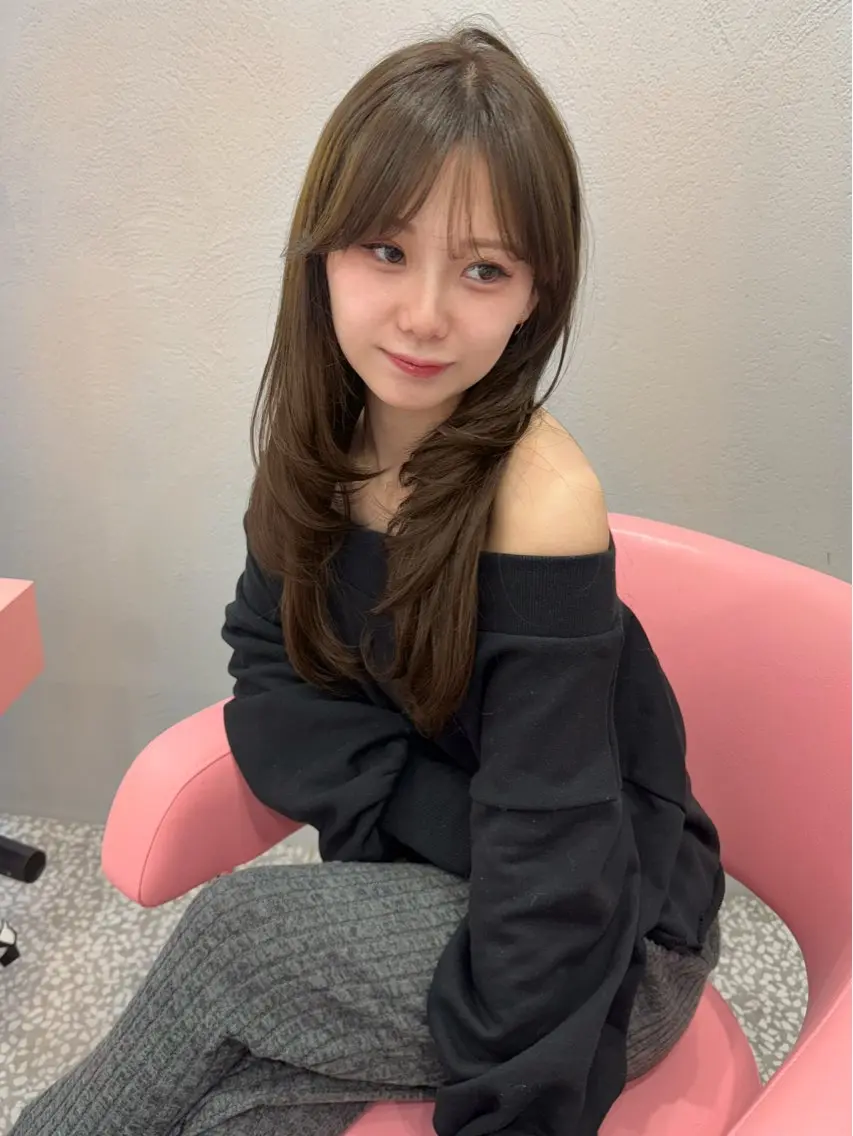 【 おすすめ度★★★★★ 】土日祝限定♡⸝⸝ 似合わせカット➕うる艶カラー➕1 step treatment 🫖の写真