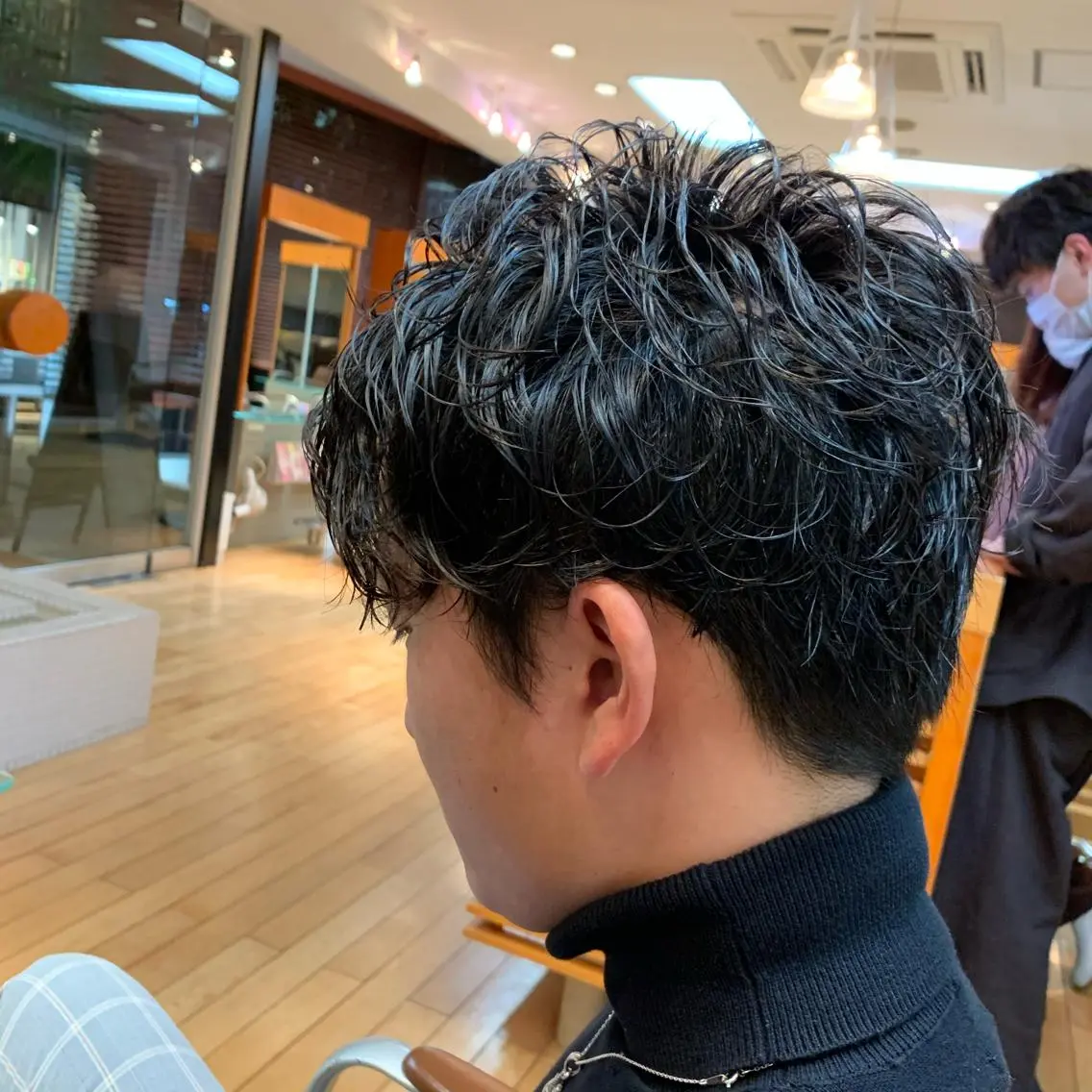 ショート パーマ メンズ メンズパーマ 中目黒 たまきのヘアスタイル