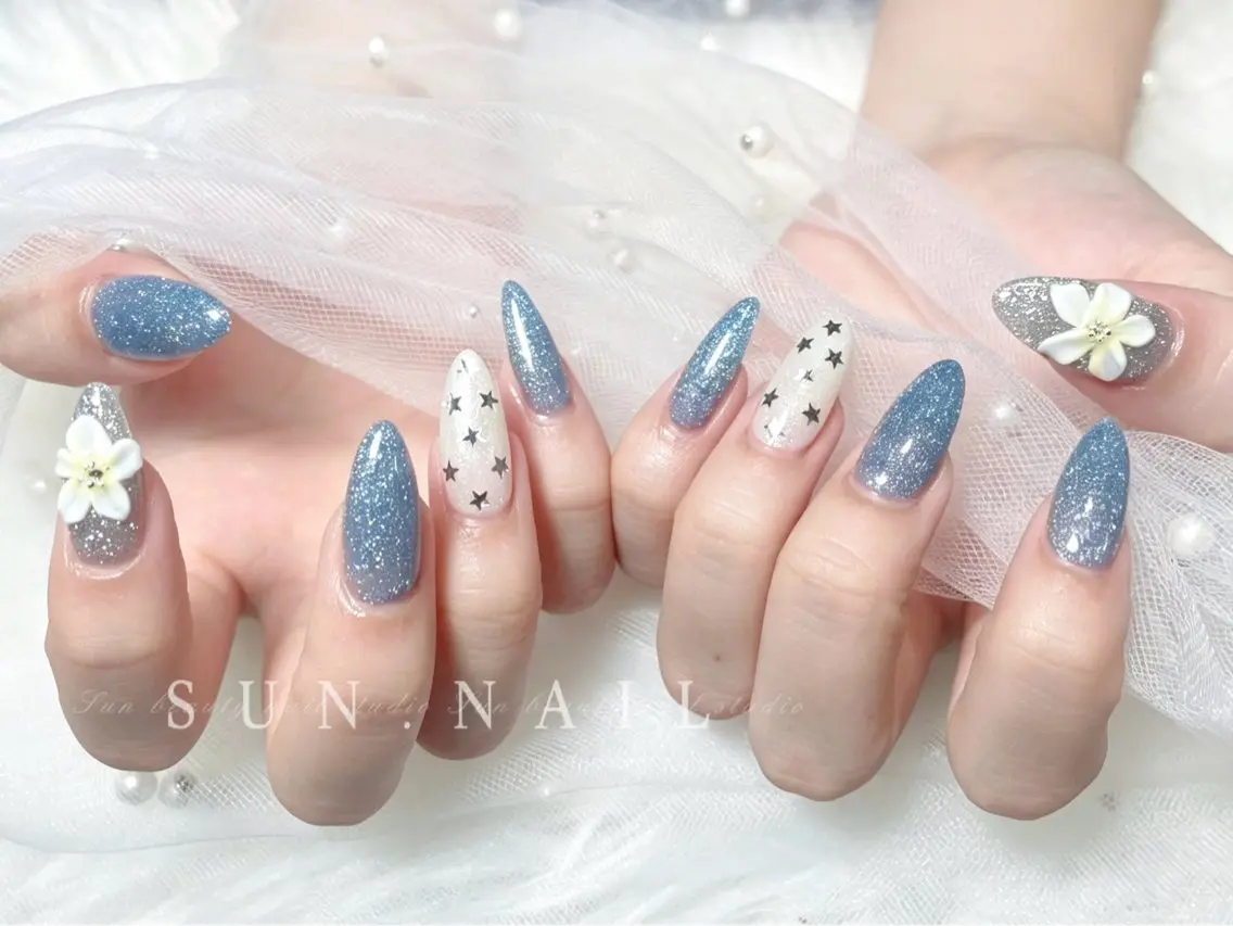 ネイル ハンドネイル ハンドケア SUN nail上本町のネイルデザイン