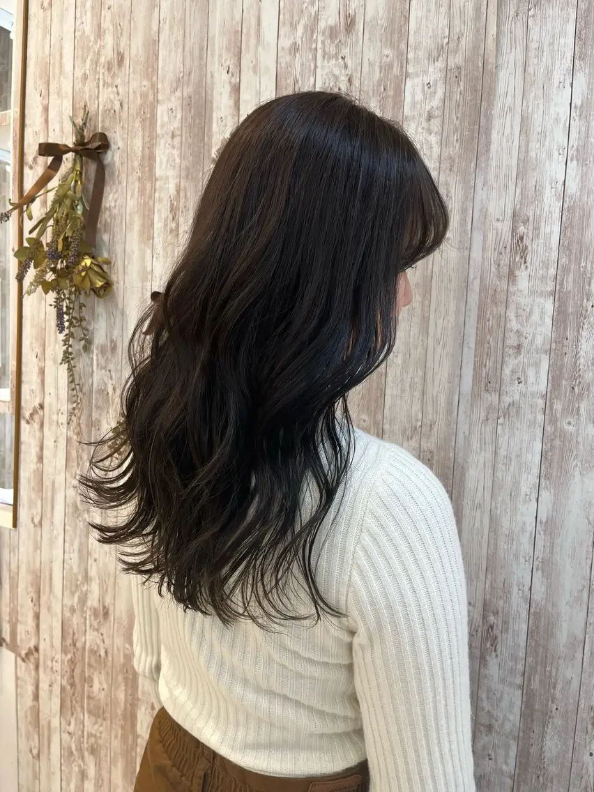 ロング カラー アッシュ minami 🌿‬のヘアスタイル