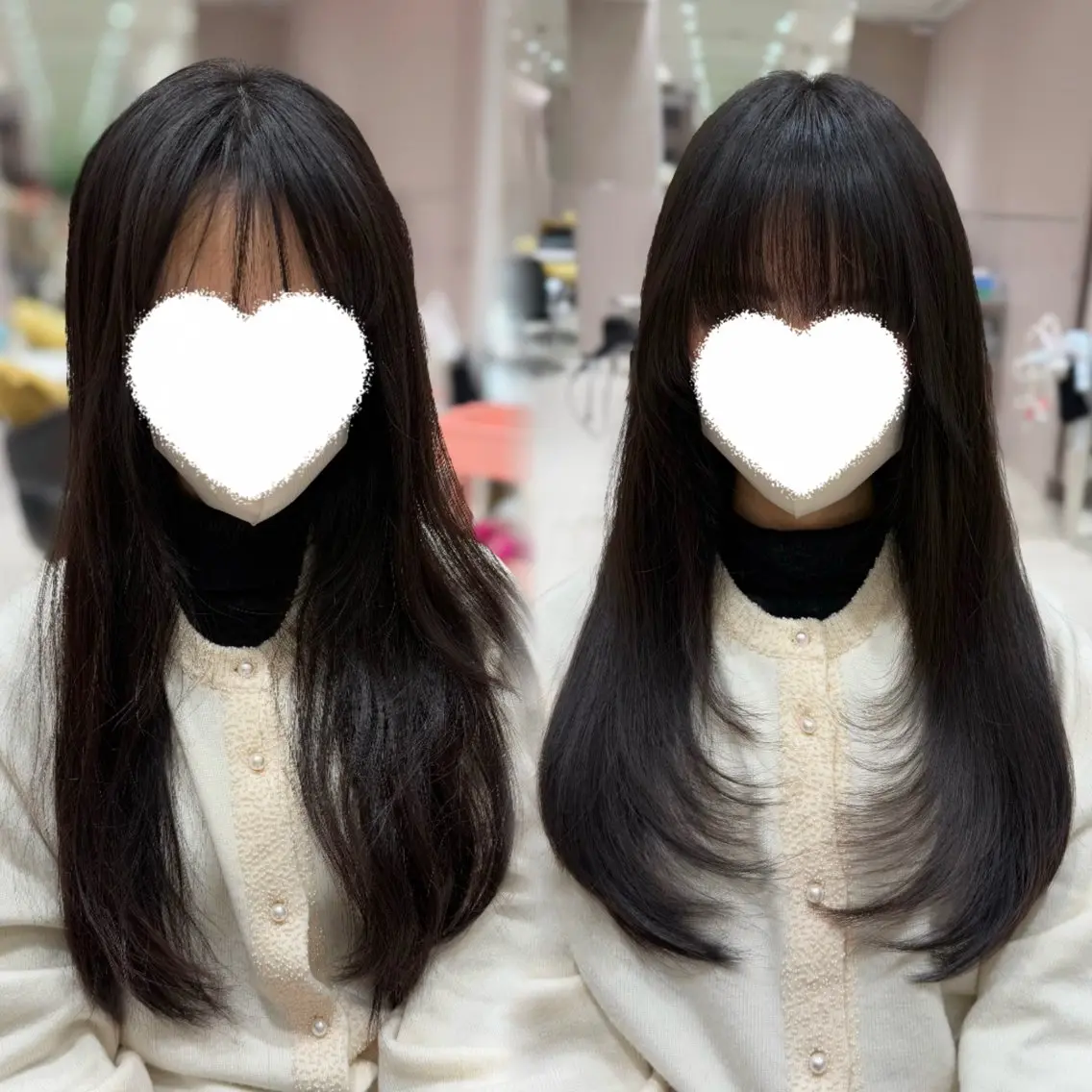 ロング カット トリートメント 内田 志乃のヘアスタイル