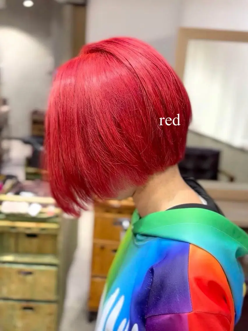 カラー ヘアカラー kanae｜ 原宿｜ブリーチカラーのヘアスタイル