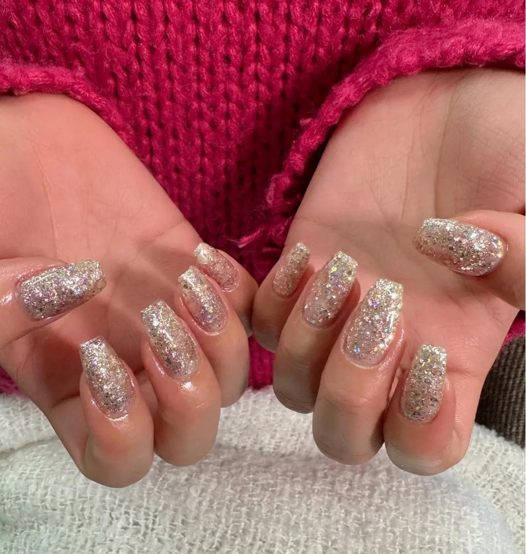 ネイル フラッシュネイル ラメ(グリッター) nail 1997のネイルデザイン