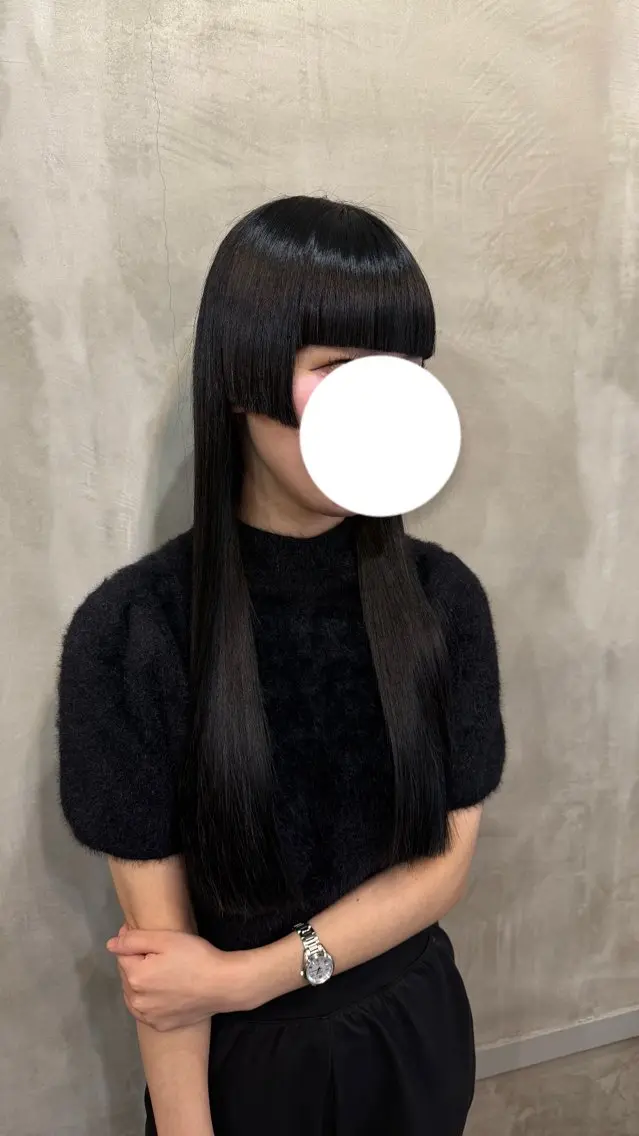 ロング 菱沼 侑香のヘアスタイル