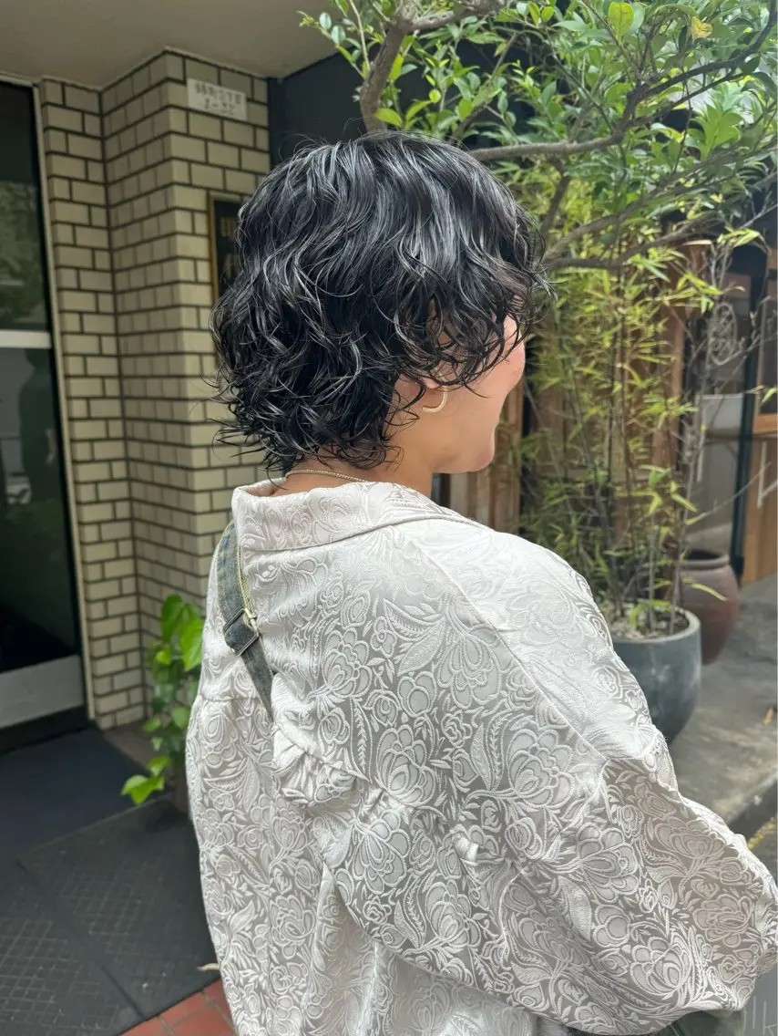 ショート パーマ Seeknext // Rukaのヘアスタイル