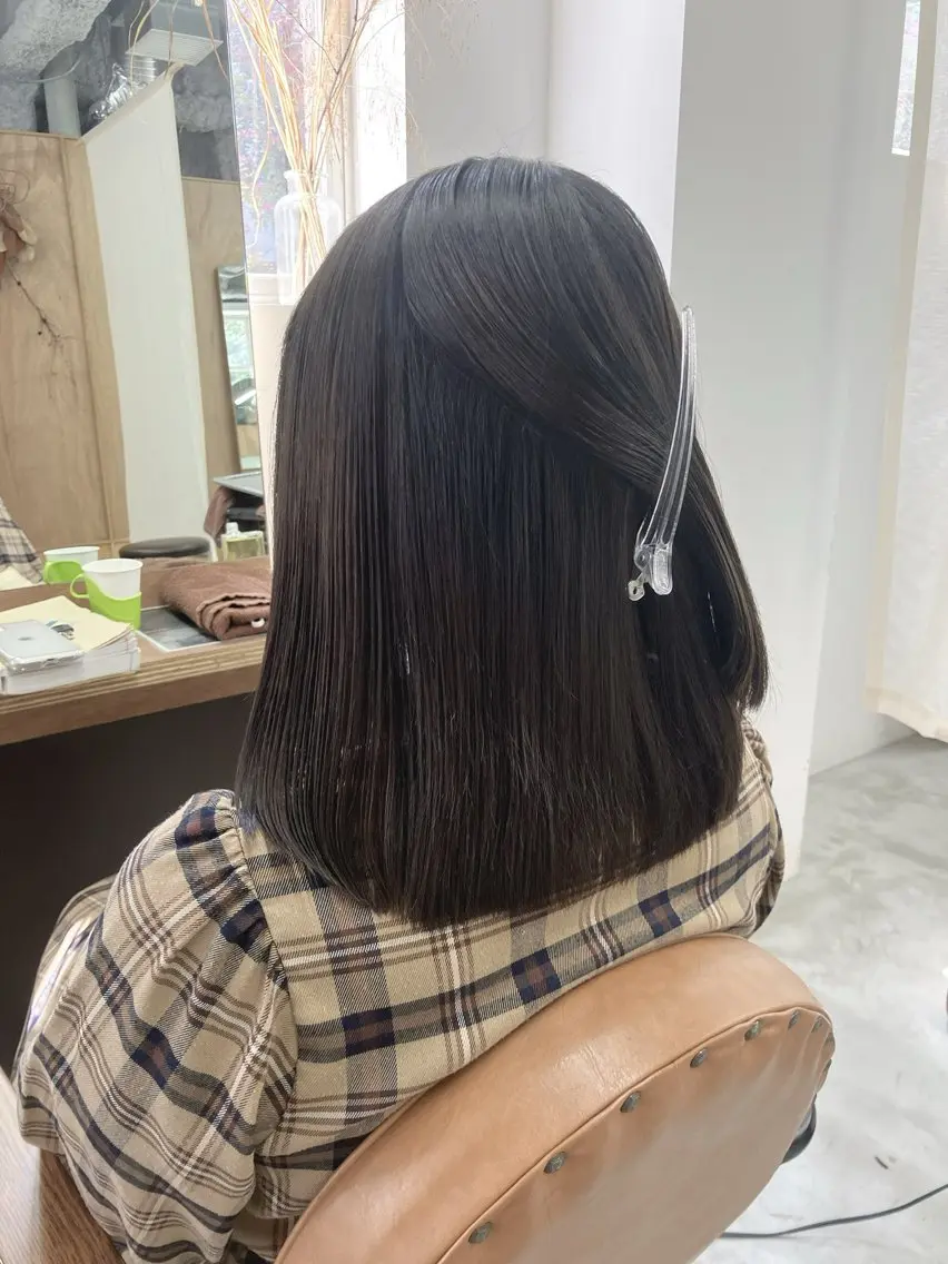 ショート くせ毛 髪質改善 縮毛矯正 wa daのヘアスタイル