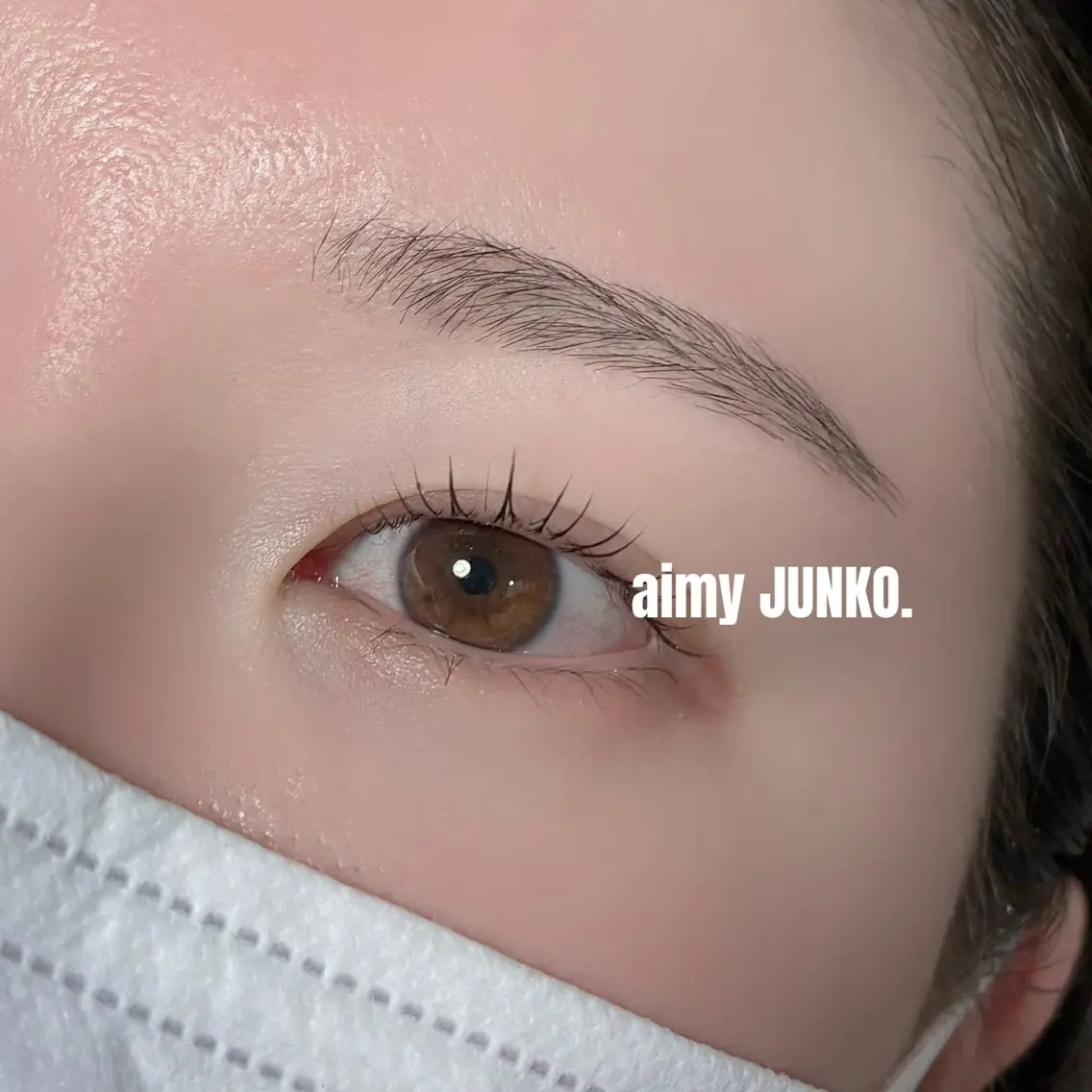 アイブロウ aimy JUNKO👀💫のマツエク・マツパデザイン