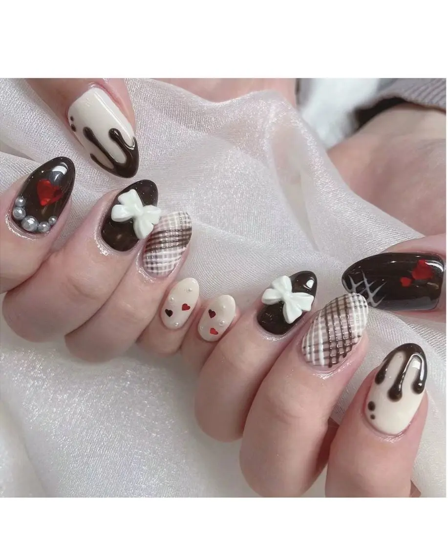 ネイル ハンドネイル OCEAN nail パラジェル　取扱い店のネイルデザイン