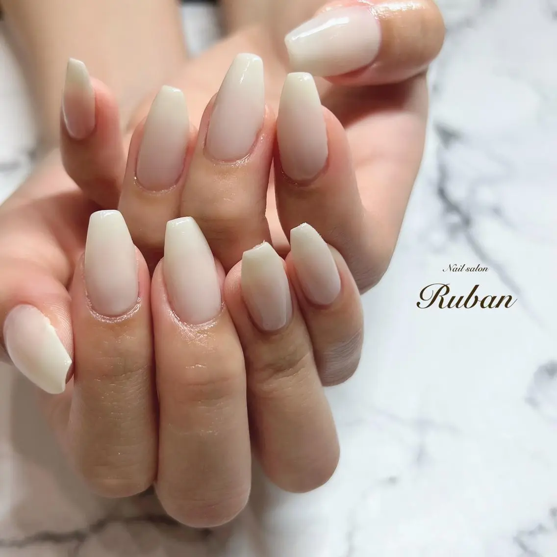 ネイル ワンカラーネイル シンプルネイル Nail salon Rubanのネイルデザイン