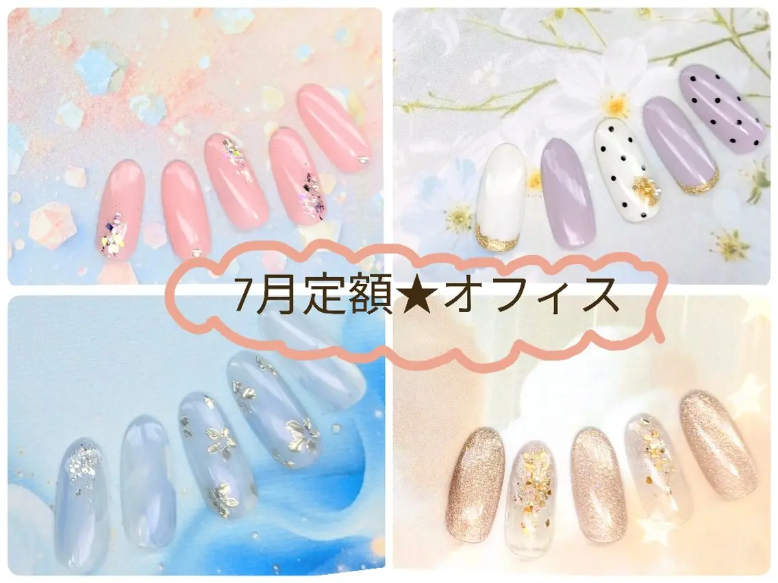 ネイル オフィスネイル nail space nikoのネイルデザイン
