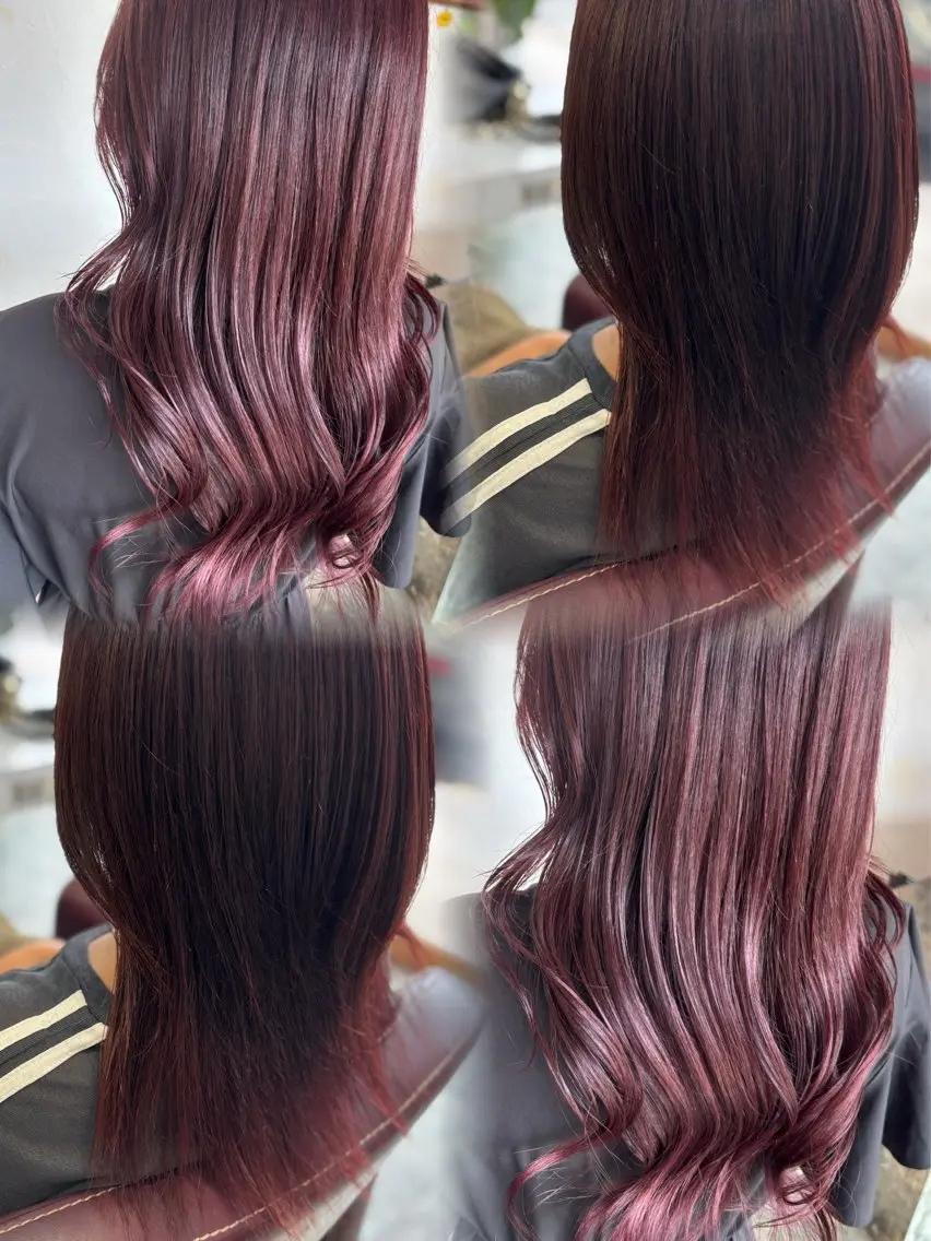 カラー ヘアカラー 三嶽 香緒のヘアスタイル