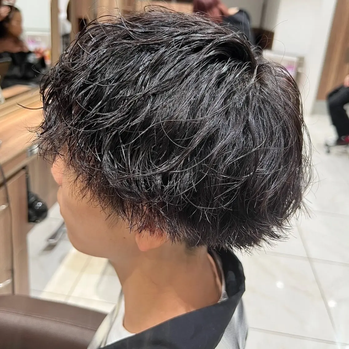 パーマ メンズ メンズパーマ カット パーマ 🔥メンズ特化/パー マ/縮毛矯正🔥萌のヘアスタイル