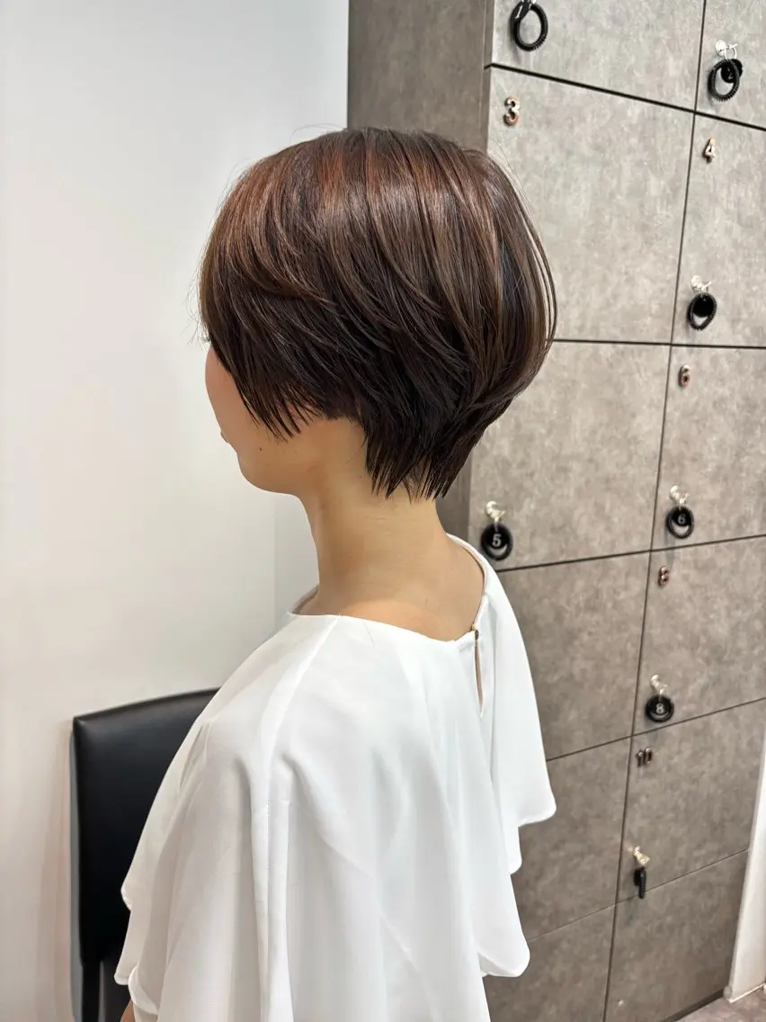 ショート カット 門崎未依/レイヤー/ メンズカット🪿🌼のヘアスタイル