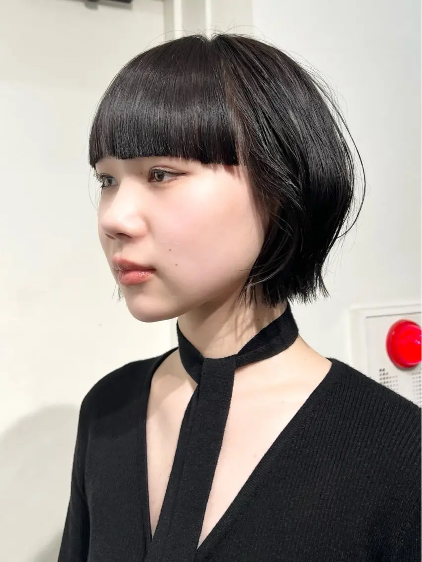 ショート カラー カット ヘアカラー トリートメント HARU//原宿🤍 リピート率NO.1のヘアスタイル