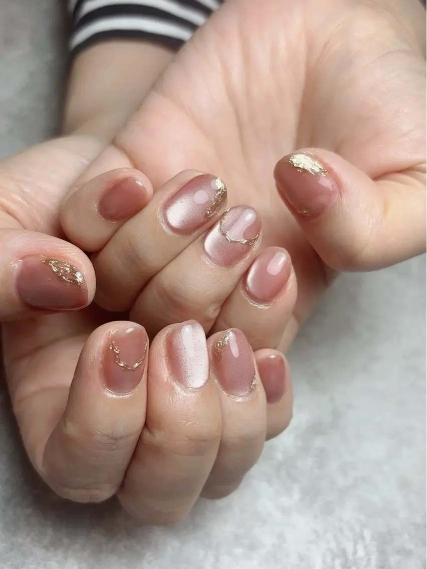 ネイル アートネイル ミラーネイル ハンドネイル San＆Lily madokaのネイルデザイン