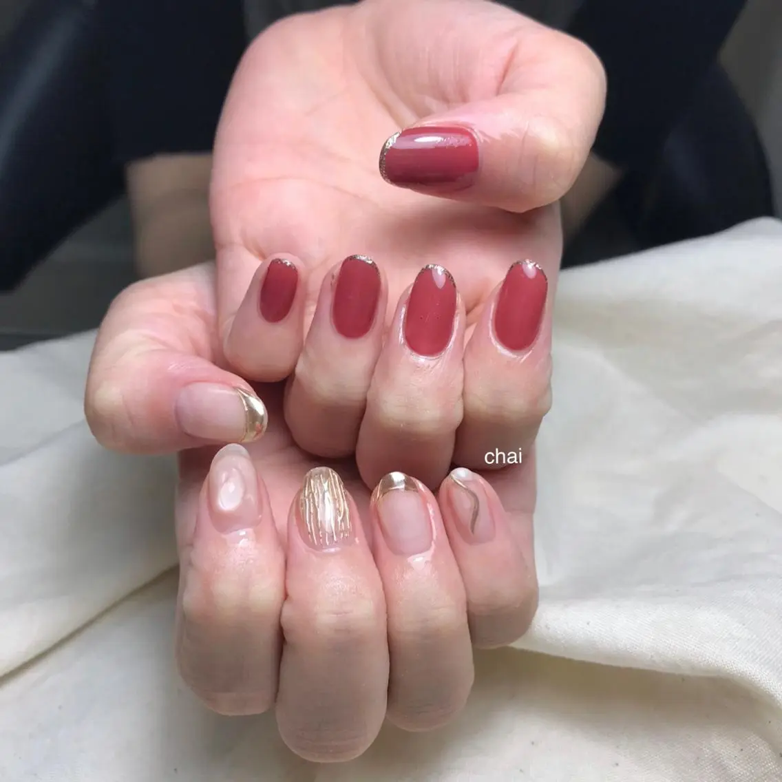 ネイル ハンドネイル chai nail _ai📍鶴橋/桃谷のネイルデザイン