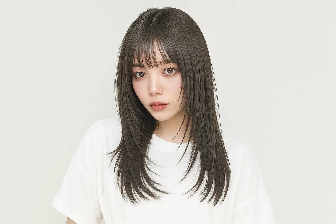 セミロング 松本 浩太朗のヘアスタイル