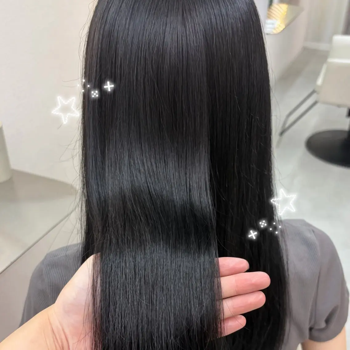 ロング カラー ヘアアレンジ ヘアカラー 🩷ワンカラーモデル / れいな🩷のヘアスタイル