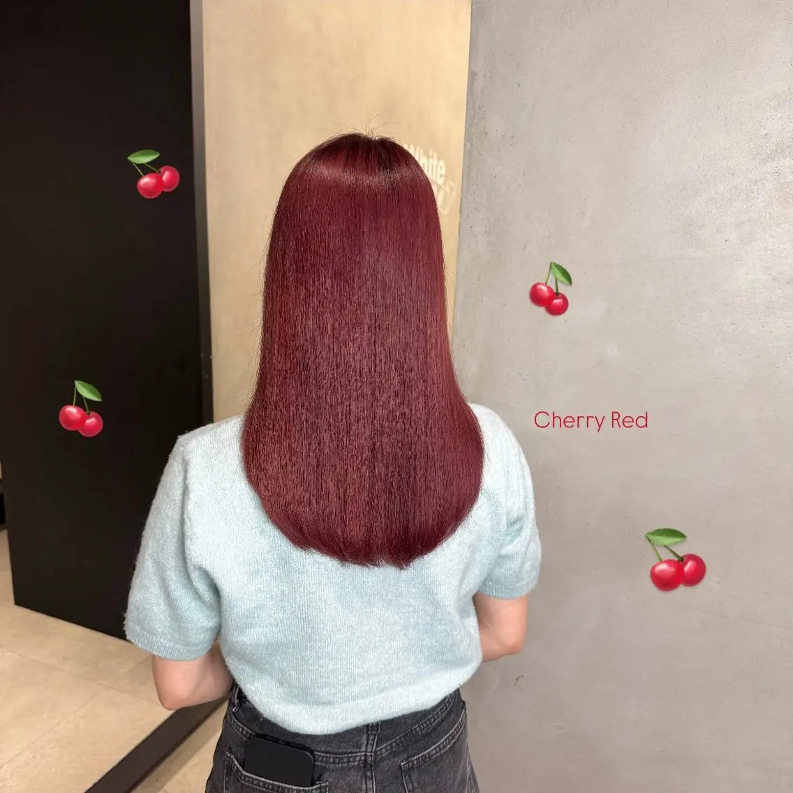 カラー offwhite Nano🪩🧡のヘアスタイル