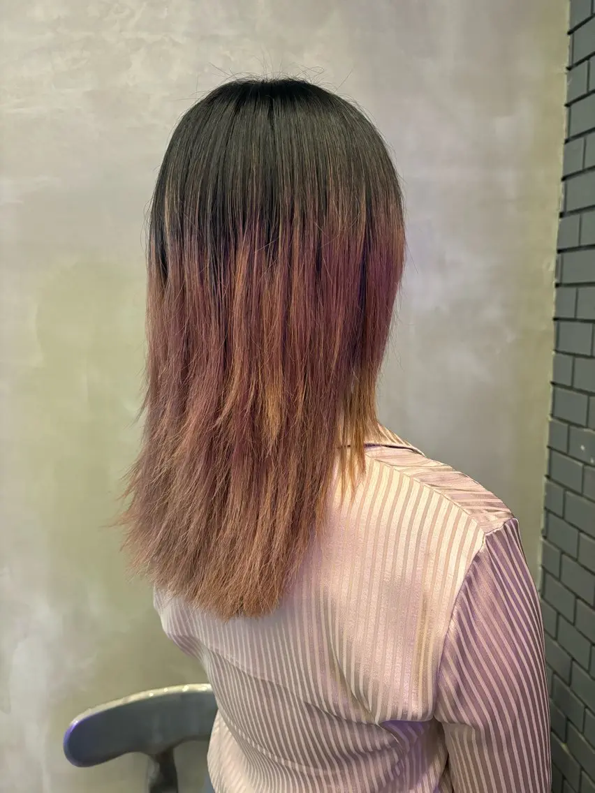 ロング 髪質改善 トリートメント 田中 綾乃のヘアスタイル