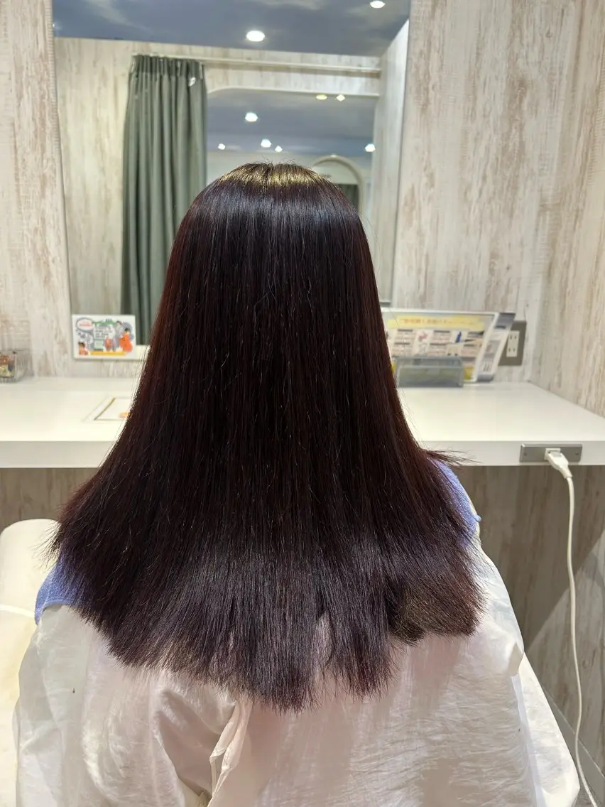 白髪染め➕ヘッドスパ25【🔑リタッチ1センチ以上でお願いします🙇♀️】の写真