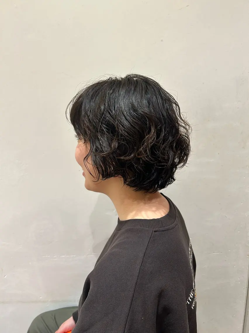 ショート アオキ サキ💫のヘアスタイル