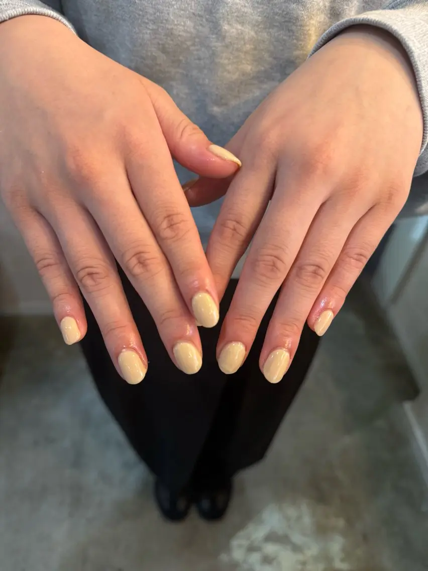 ネイル ワンカラーネイル ハンドネイル Etel atelier。のネイルデザイン