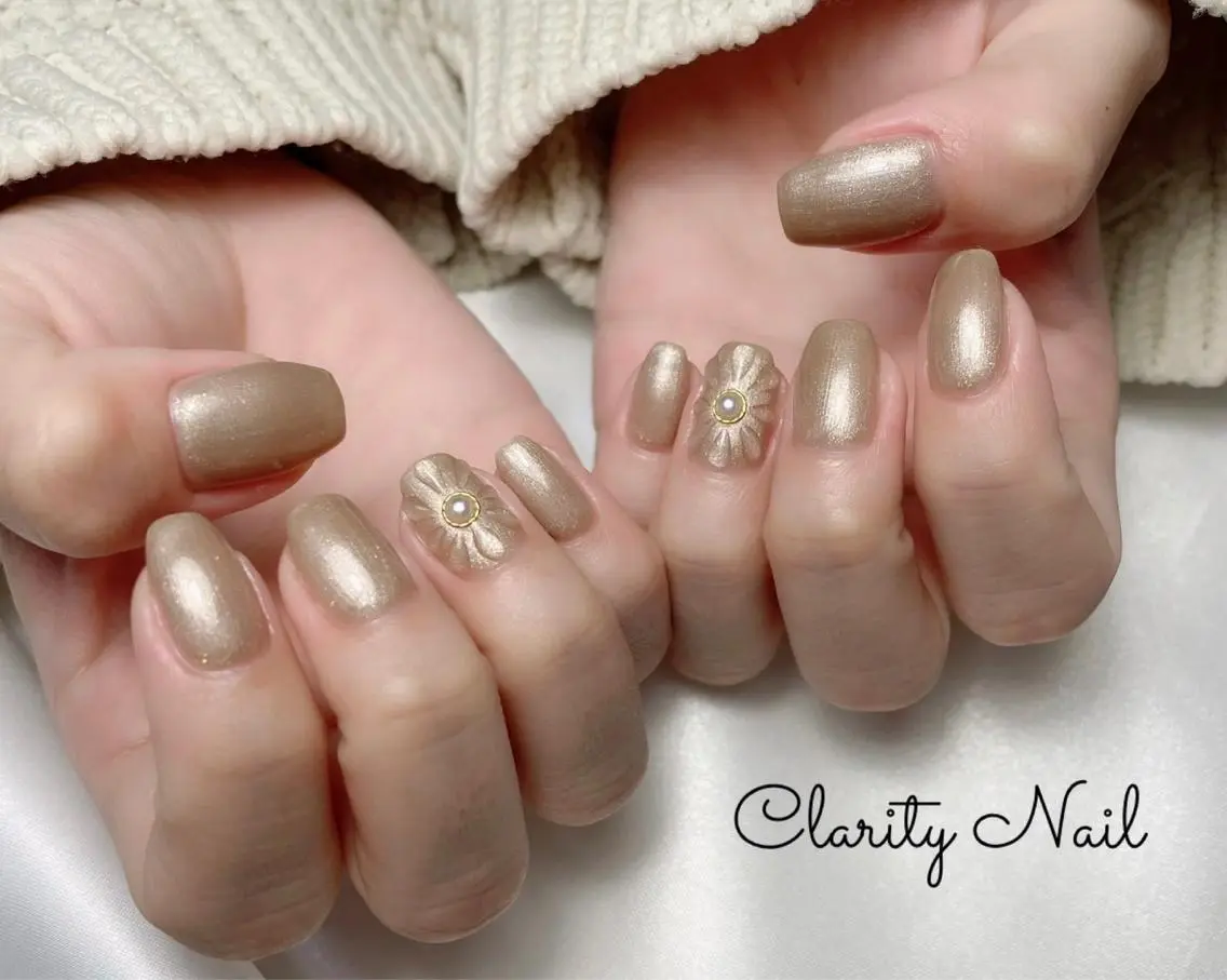 ネイル アートネイル 持ち込み ハンドネイル Clarity Nailのネイルデザイン