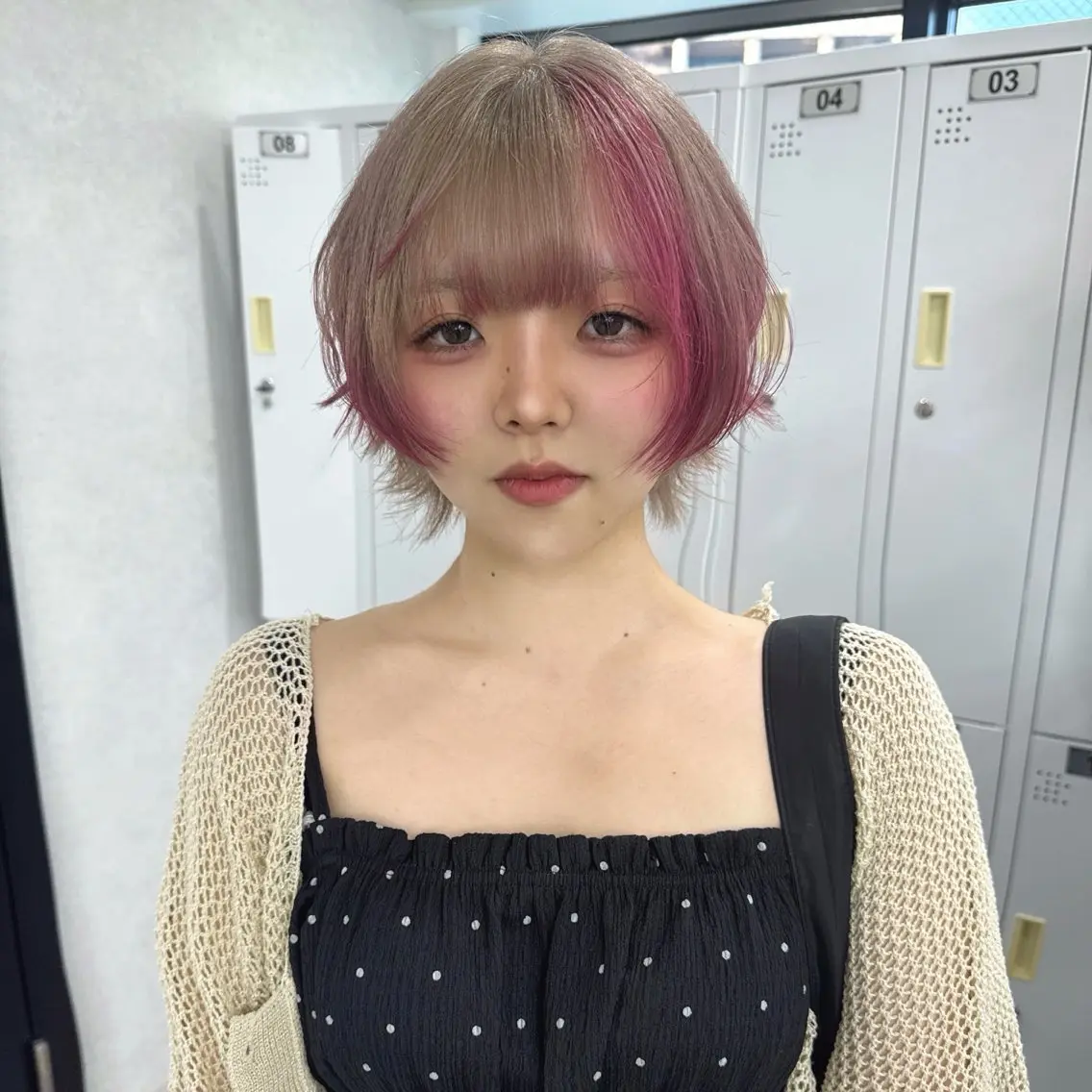ショート カラー ヘアカラー 透明感•ハイトーン /🪽ゆずほ🪽のヘアスタイル