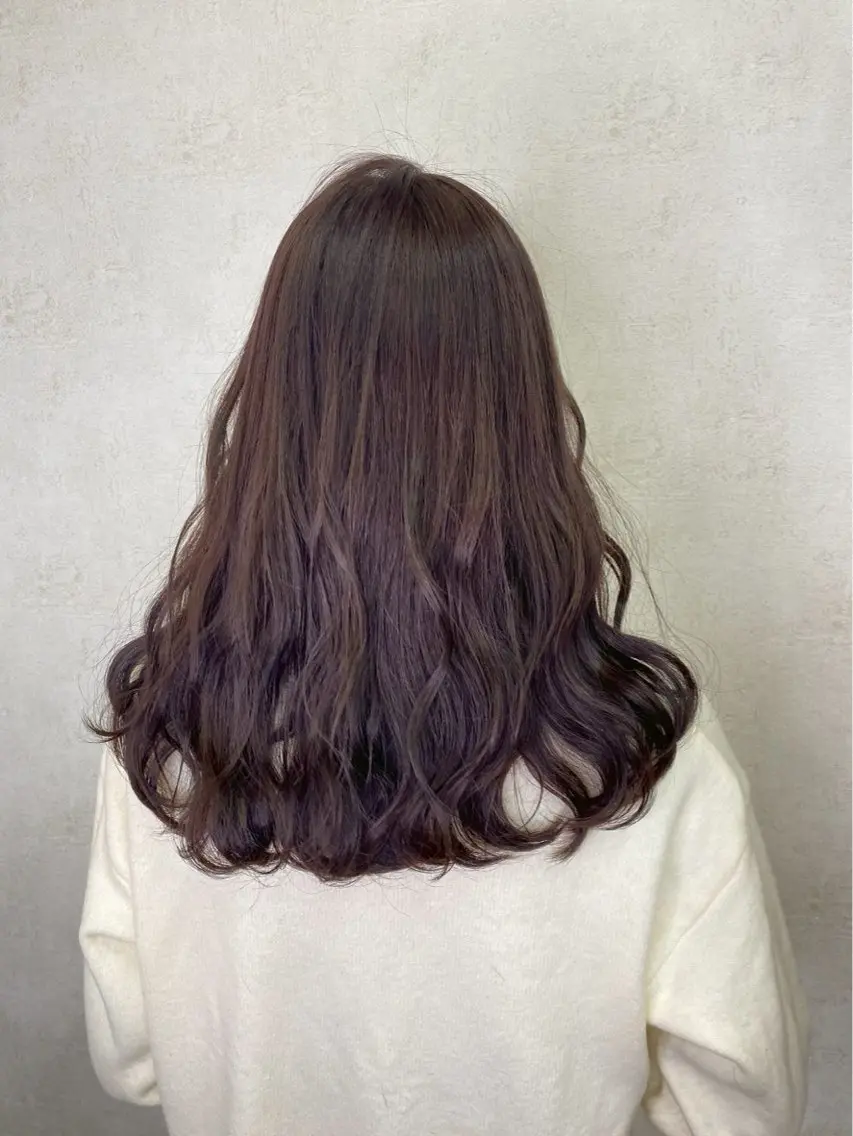 ロング カラー 暖色/暗髪カラー🎀 かのんのヘアスタイル