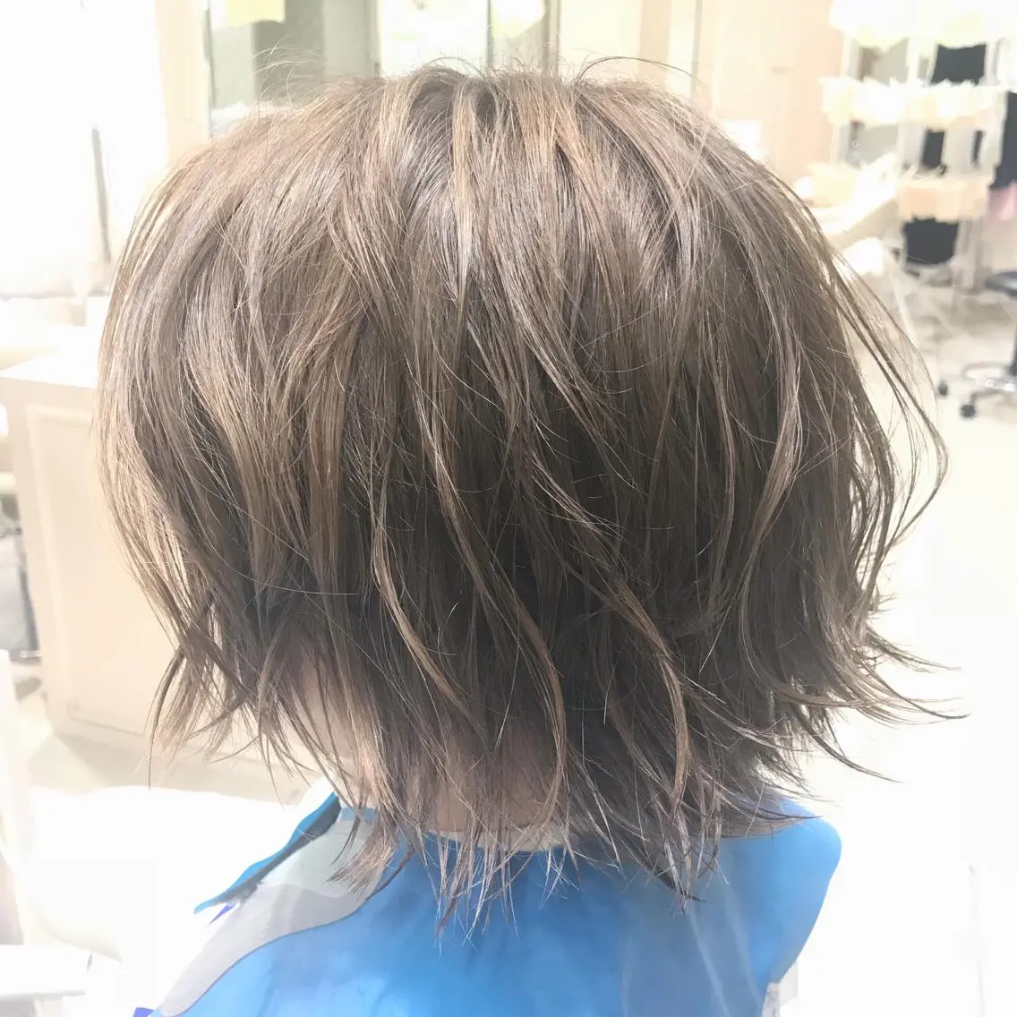 ショート カラー ヘアアレンジ 店長 大方康暉のヘアスタイル