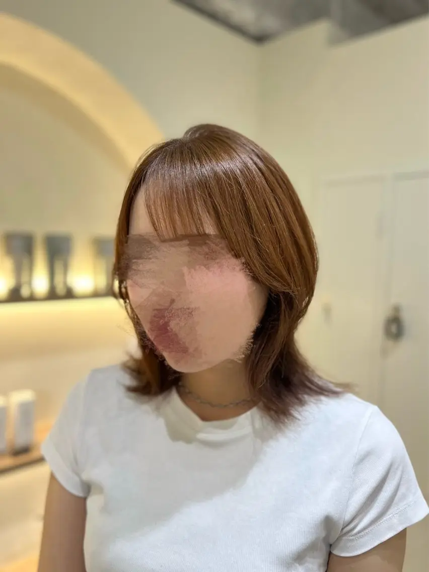 ミディアム Zina aimiのヘアスタイル