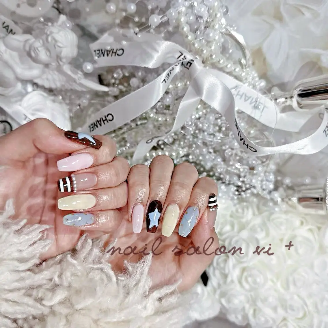 ネイル ハンドネイル ✨Nailsalon Vi+✨のネイルデザイン