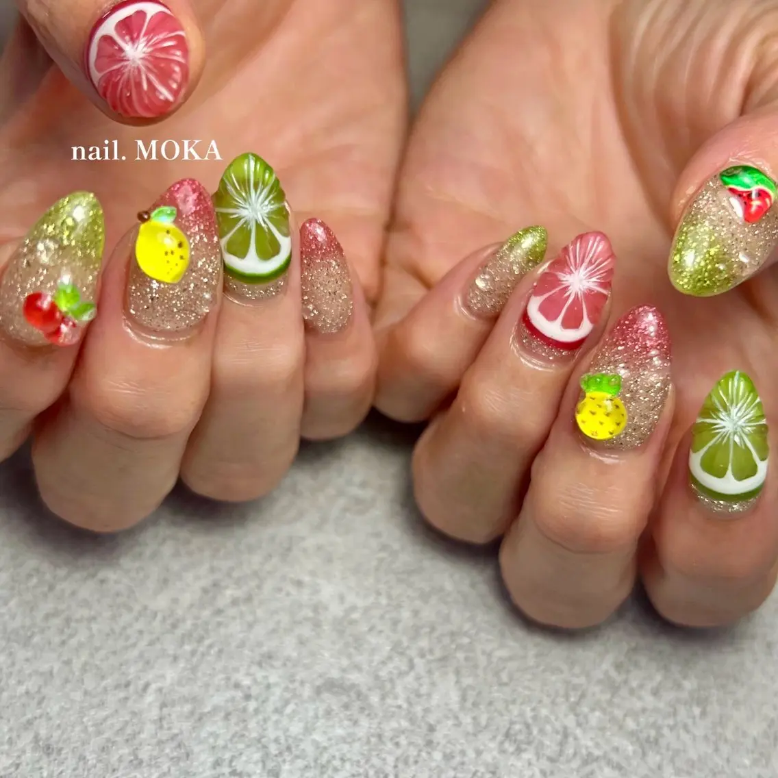 ネイル ハンドネイル nail. MOKAのネイルデザイン