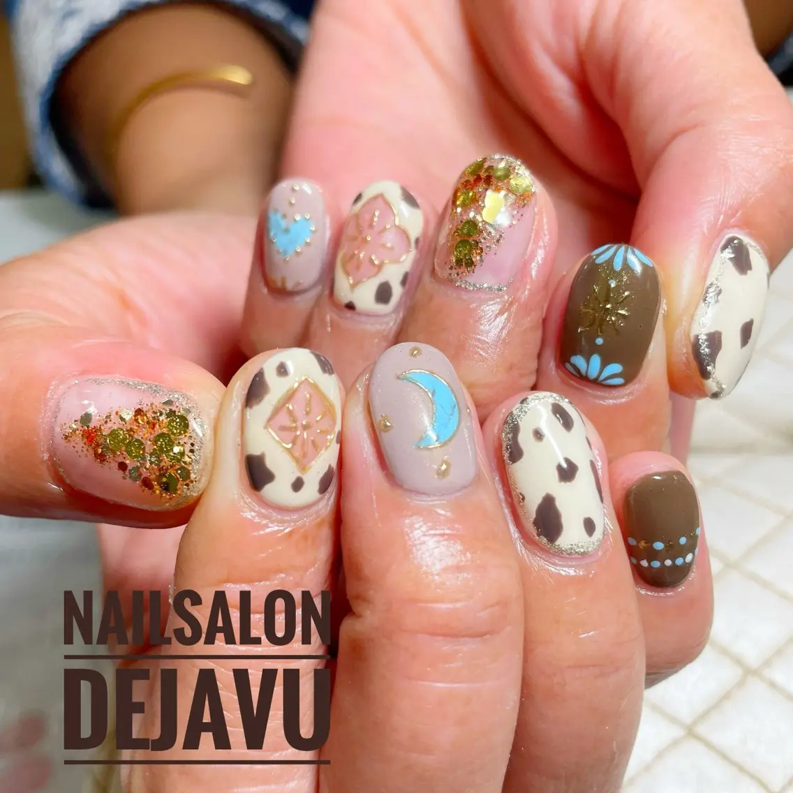 ネイル 持ち込み ハンドネイル Nailsalon Dejavuのネイルデザイン