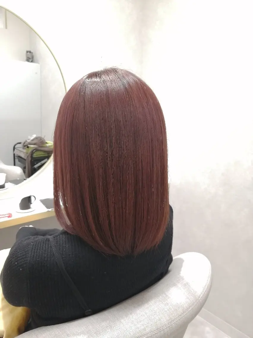 ミディアム 透明感カラー☆　野崎 誠一郎のヘアスタイル