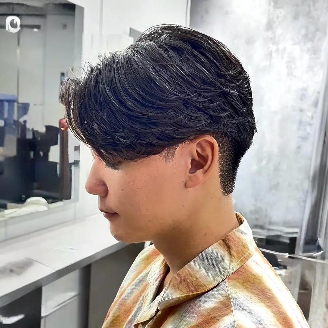 パーマ メンズ カット パーマ ‎🤍モテ/メンズ KEISHO🩶のヘアスタイル