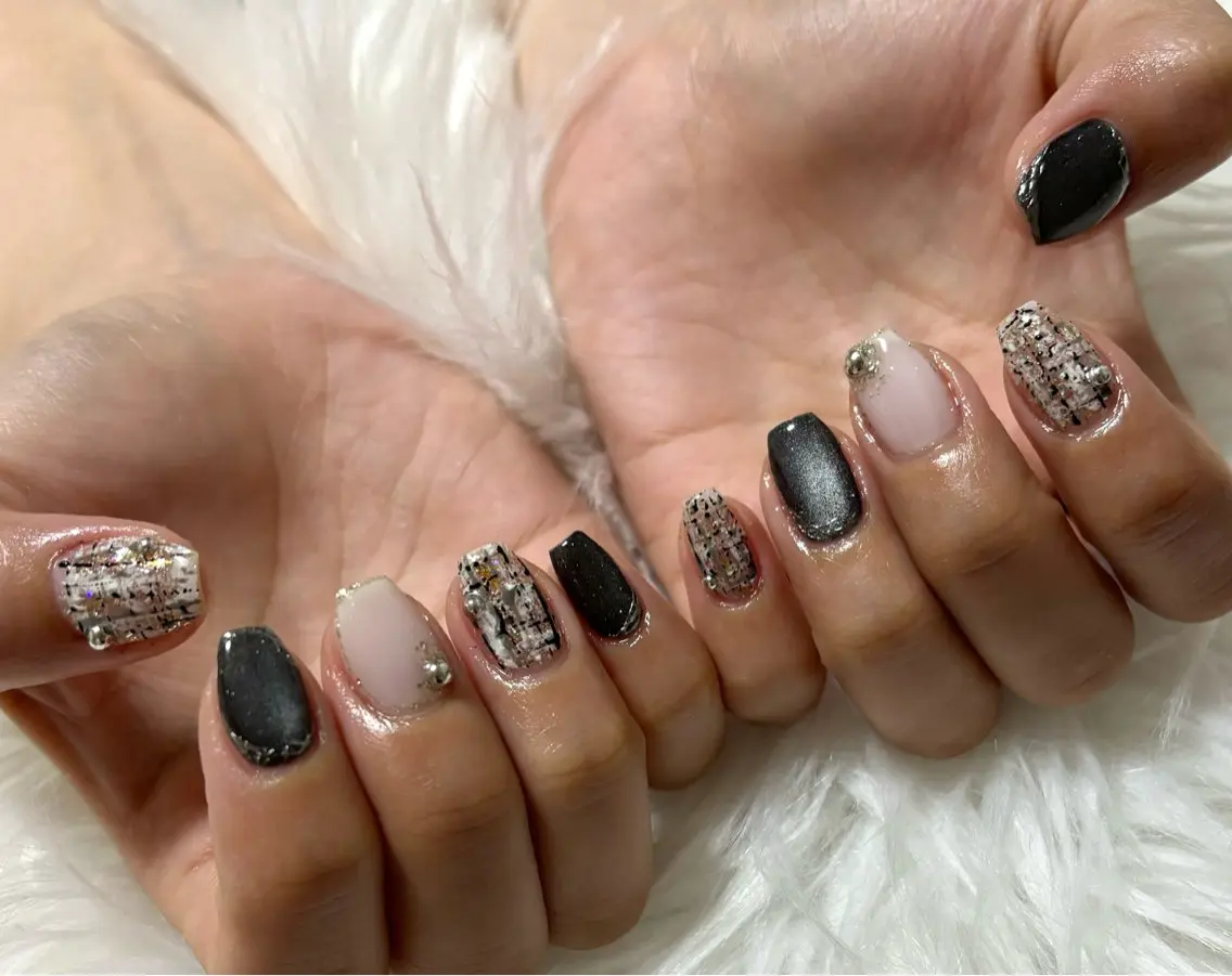 ネイル ハンドネイル nail salon HIRUKANAのネイルデザイン