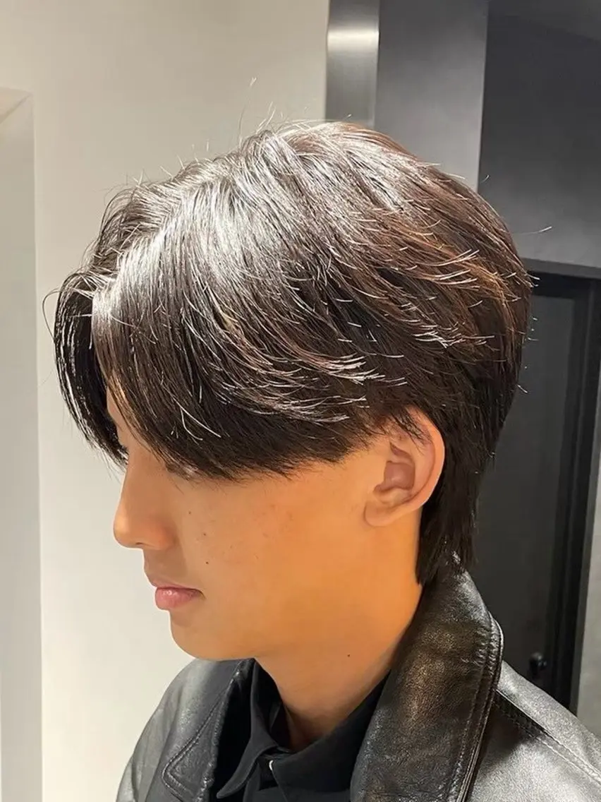 ショート パーマ メンズ 🔥フェザーパーマ 特化🔥勇斗のヘアスタイル