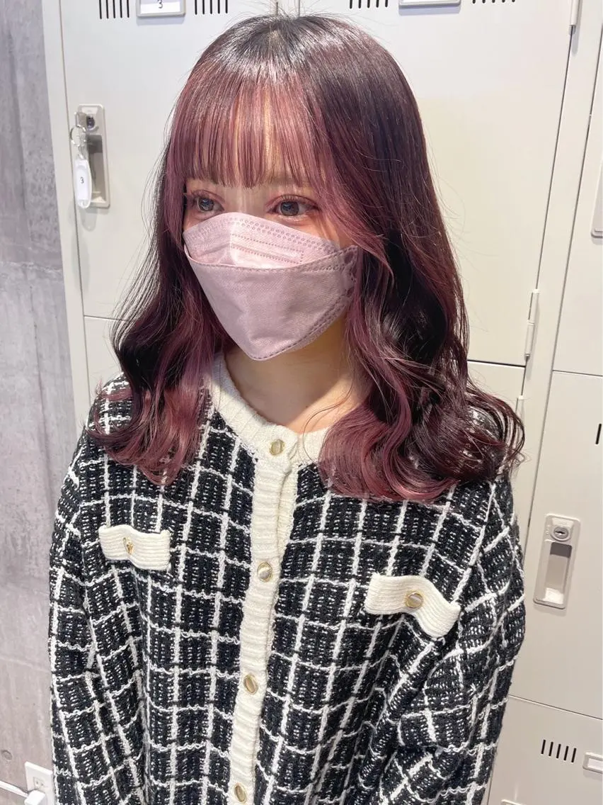 〚 おすすめ✨ 〛似合わせカット＋韓国風カラー ＋ 髪質改善トリートメントの写真