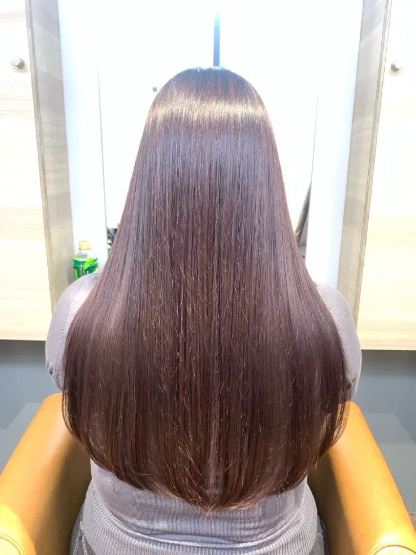 セミロング 髪質改善 ヘアカラー トリートメント 髪質改善　用賀美容院 比嘉　廣樹のその他イメージ