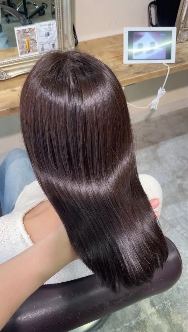 ミディアム ヘアカラー 風音 🍎のヘアスタイル