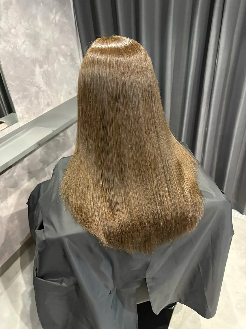 カラー カット ヘアカラー トリートメント nameless miichiのヘアスタイル