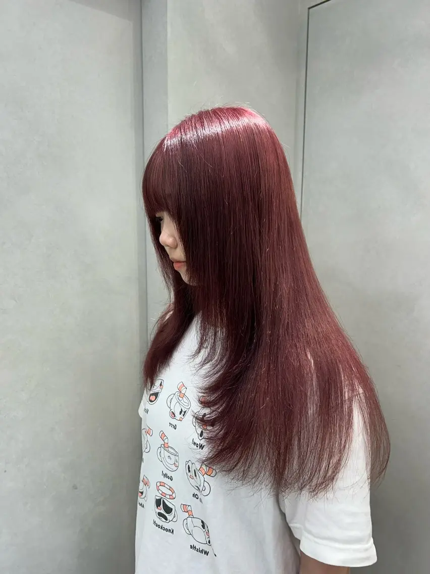 ロング カラー 🫧縮毛矯正🫧 髪質改善RIKU🫧のヘアスタイル