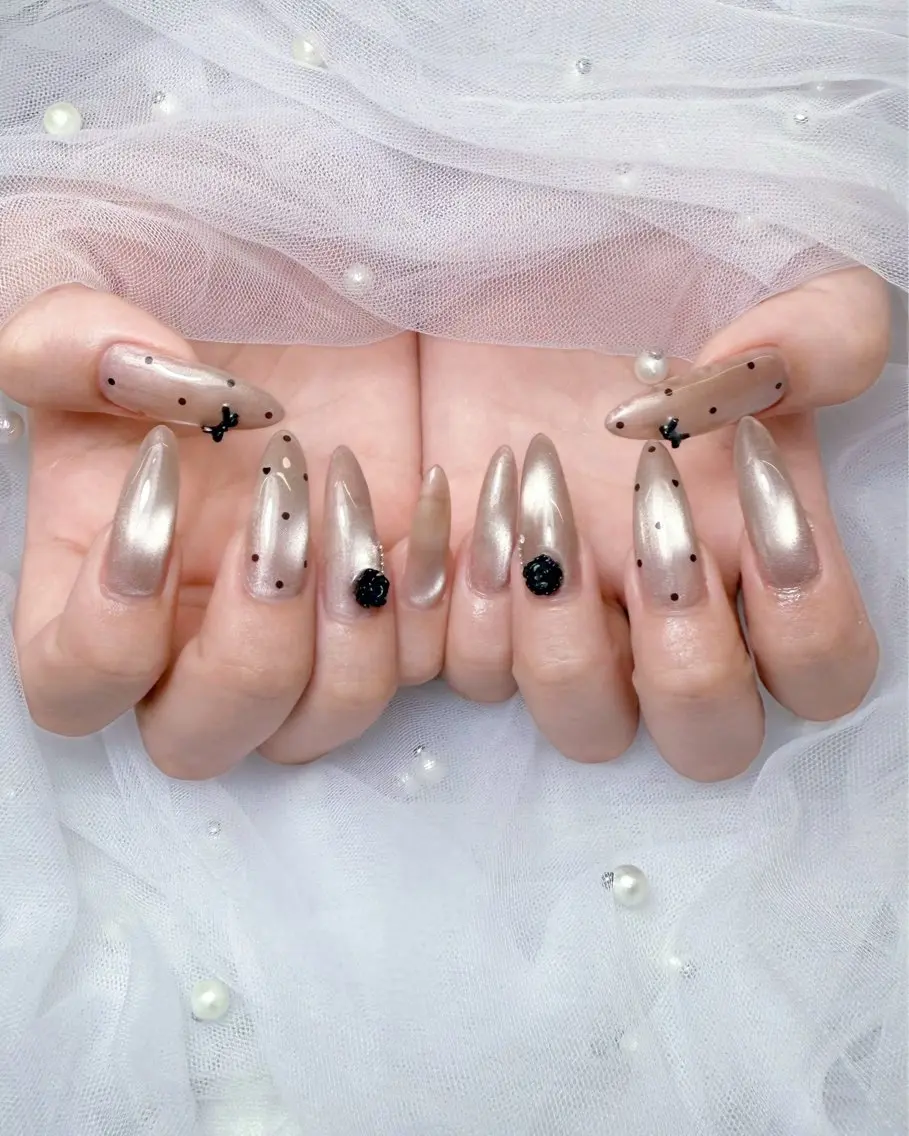 ネイル ハンドネイル mau🩵 堺筋本町nailのネイルデザイン