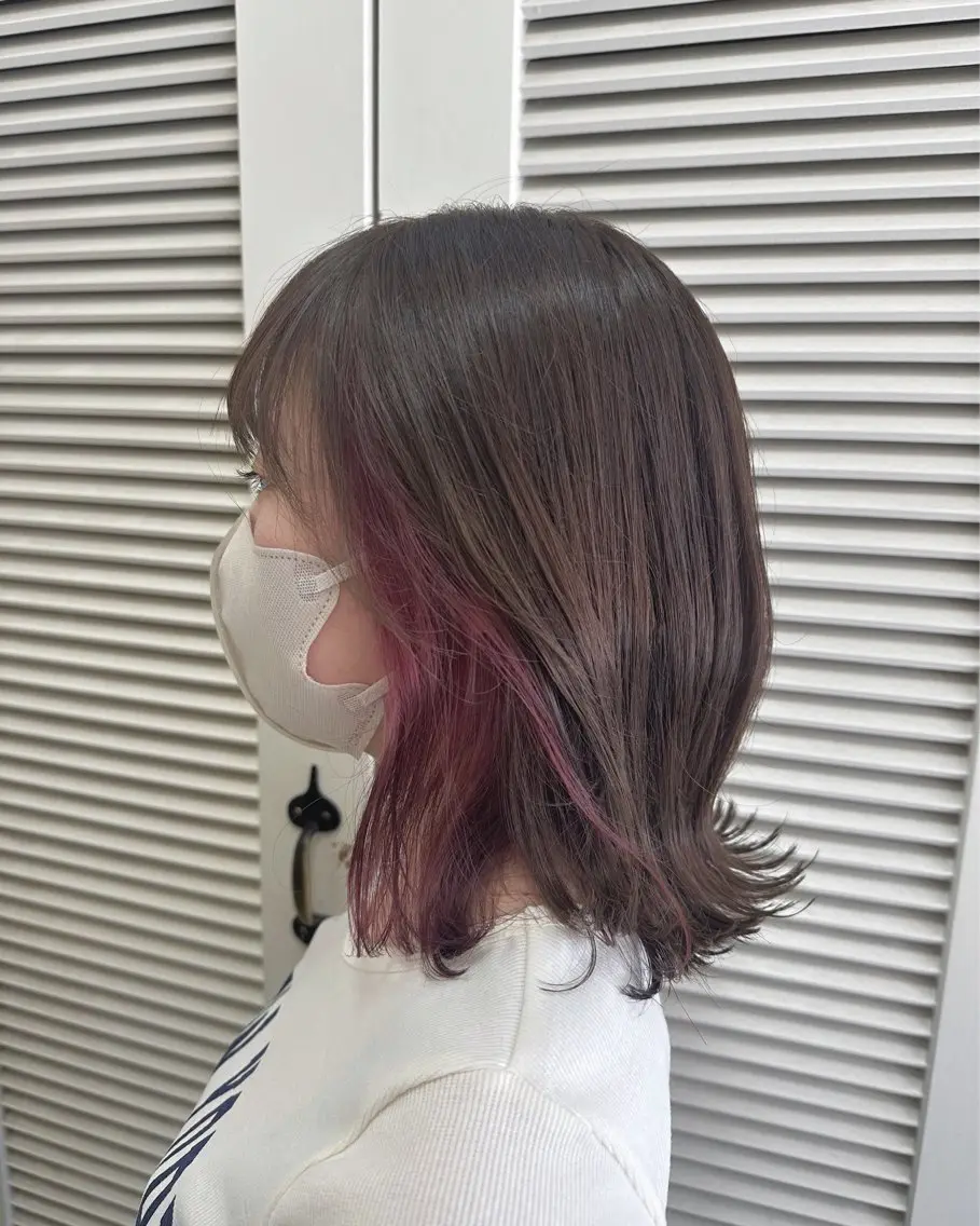 【人気のポイントカラー🫶】 イルミナカラー＋インナーカラー🌈の写真