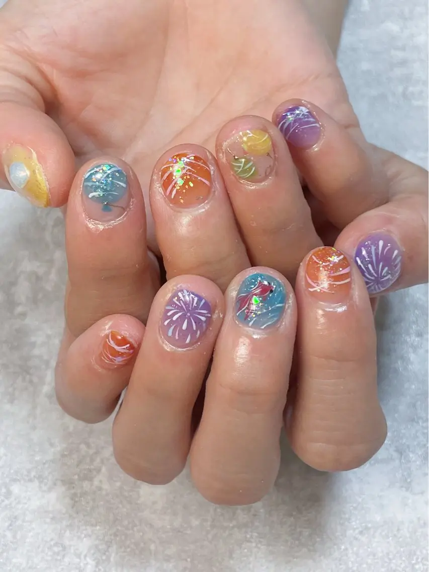 ネイル ハンドネイル FIORITURA aiのネイルデザイン