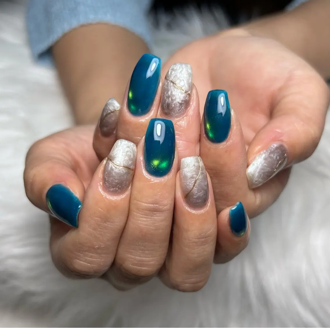 ネイル ジェルネイル 持ち込み ワンカラーネイル スカルプネイル xinh nailsのネイルデザイン