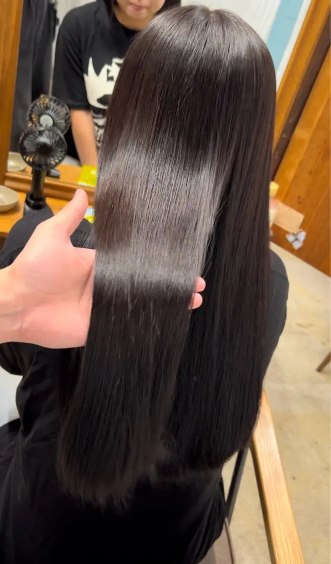(業界トップクラス)💫髪質改善ストレート&カット💫 【髪質改善トリートメント 縮毛矯正 酸熱トリートメント】の写真