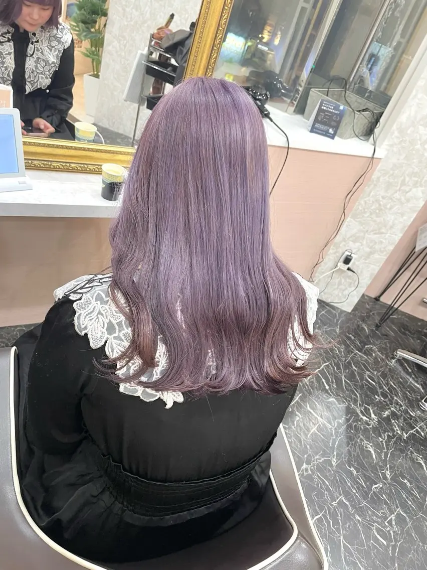 🧡カット+ダブルカラー+3stepトリートメント🧡の写真